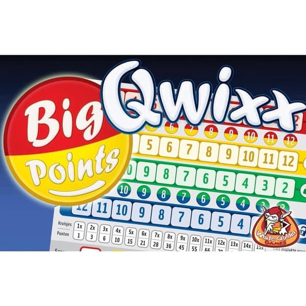 Qwixx Big Point - Expanded Version of the Classic Dice Game