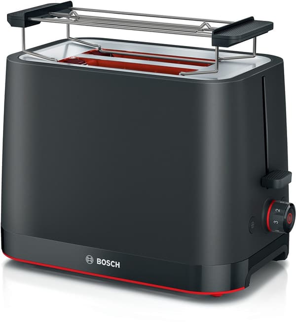 Bosch TAT3M123 Toaster 2 Slice Black