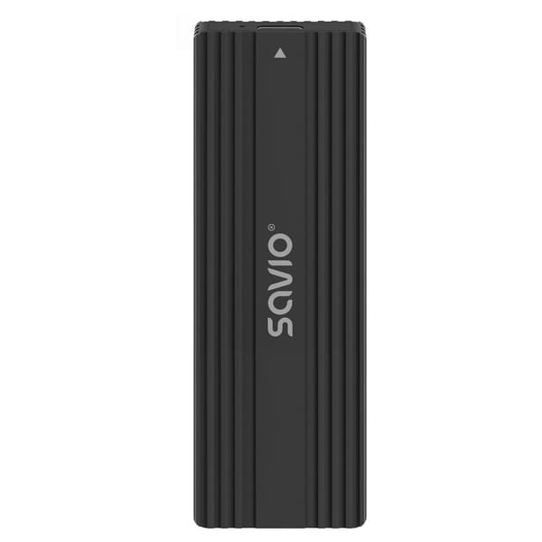 Savio AK-84 M.2 SSD Enclosure Black USB 3.1 Gen 2
