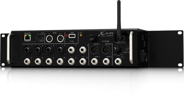 Behringer XR12 Audio Mixer 12 Channels Black
