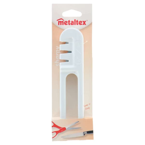 Metaltex Knife Sharpener White
