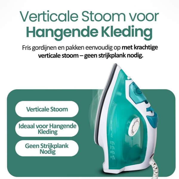 Emerio Steam Iron 2000W Light Blue/White SI-110298.4