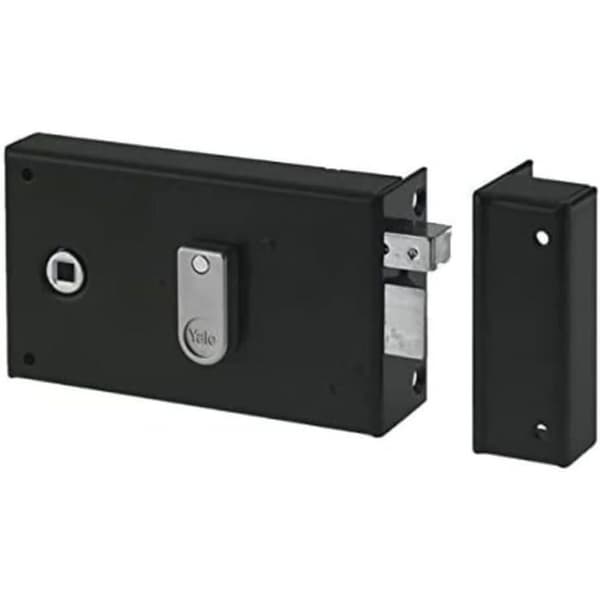 YALE Horizontal Mortise Lock - YAH36D - Khaki - 2 Keys - Right-Hand Version