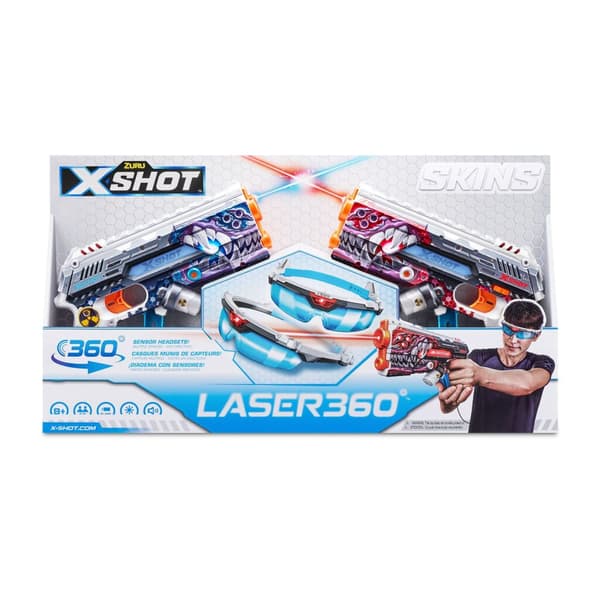 X-Shot Skins Laser 360° Game Set - Model Not Specified