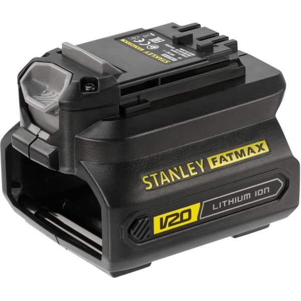 STANLEY FATMAX V20 Battery Adapter - SFMCB100-XJ - For 18V Tools