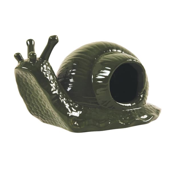 Eco-friendly Snail Trap - Earthenware Green - 10.8 x 18 x 9 cm