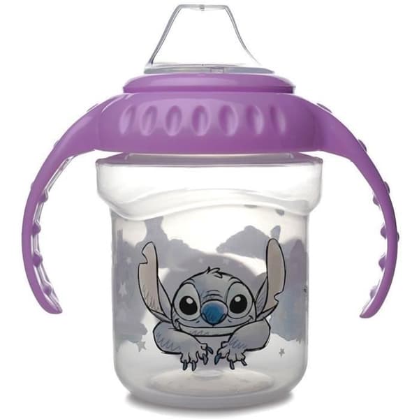 Cup with handles - THERMOBABY - 250 ml - Silicone spout - Lilo & Stitch
