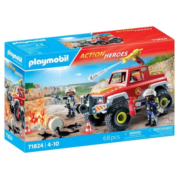 Playmobil Fire Truck 71824