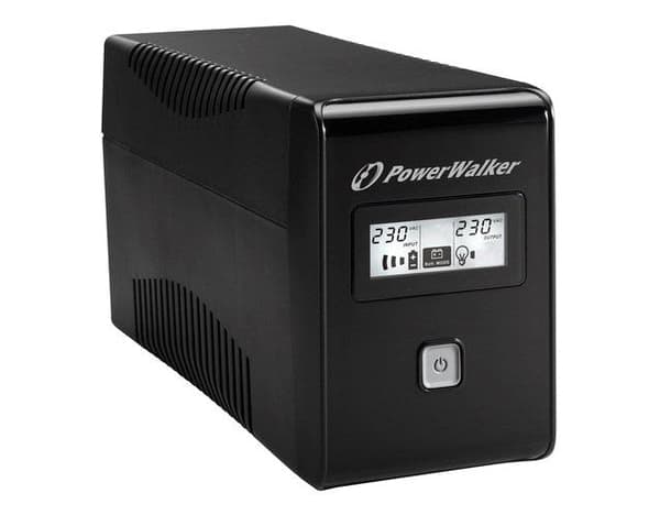 POWER WALKER UPS LINE-IN VI 650 LCD - 650VA Compact UPS