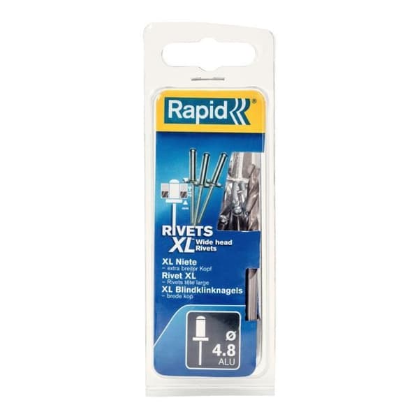 RAPID - Rivets XL Ø4.8 x 12 mm - 40 pcs