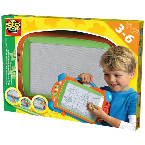 SES Creative Magnetic Drawing Board for Kids