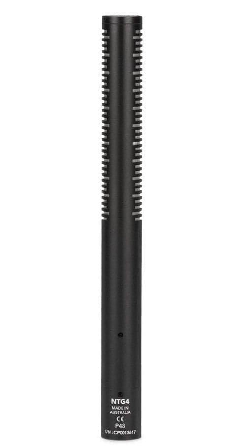 RODE NTG-4 Microphone - Digital Camera Shotgun - Black
