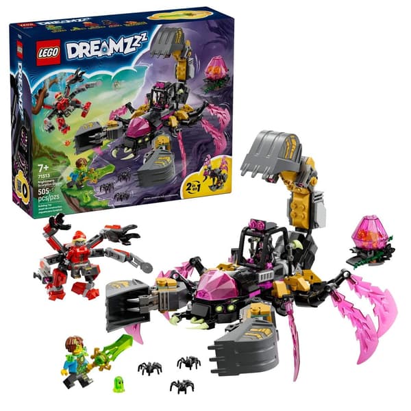 LEGO DREAMZZZ Nightmare Scorpion Digger 71513