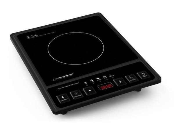 Esperanza EKH011 Induction Hob Black Countertop 1 Zone
