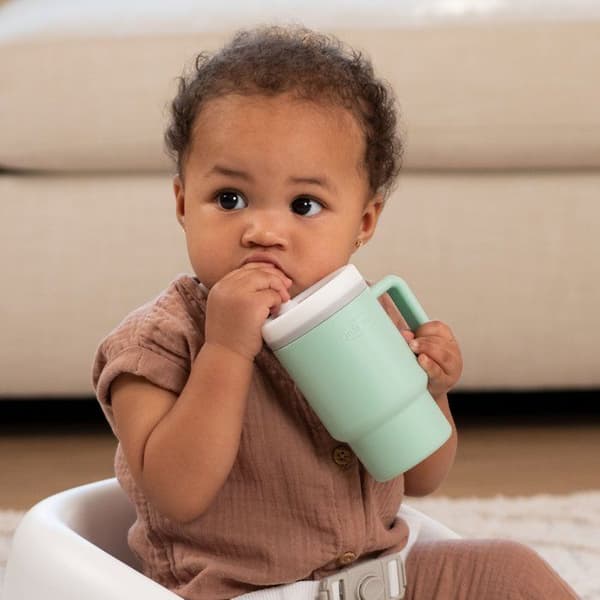 Infantino My First Silicone Cup - 255 ml - Cool Mint