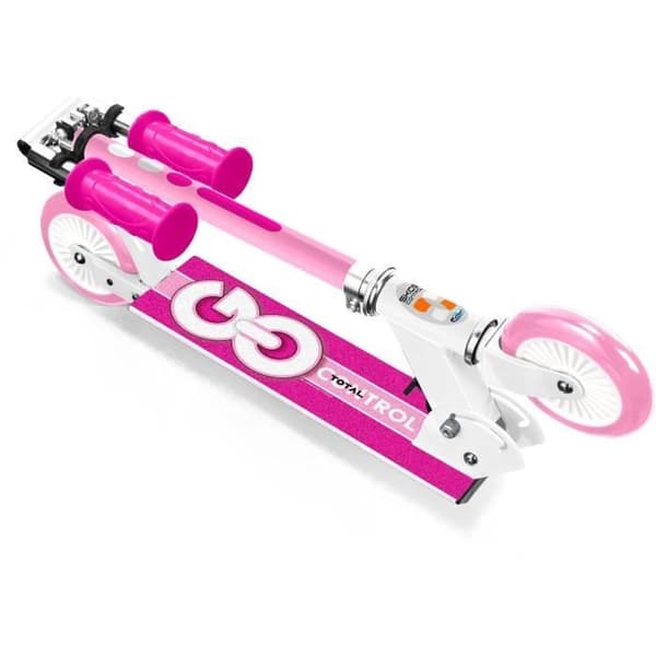 STAMP Folding Scooter SKIDS CONTROL Pink for Children 5+