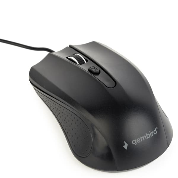 Gembird GmbH Wired Mouse Black 4b-01 - 800/1000/1200 dpi