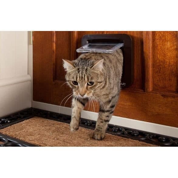 SUREFLAP DualScan Microchip Cat Flap - White - 142 mm x 120 mm