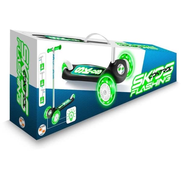 STAMP 3-Wheel Scooter SKIDS CONTROL with Light-Up Wheels for Children 3+