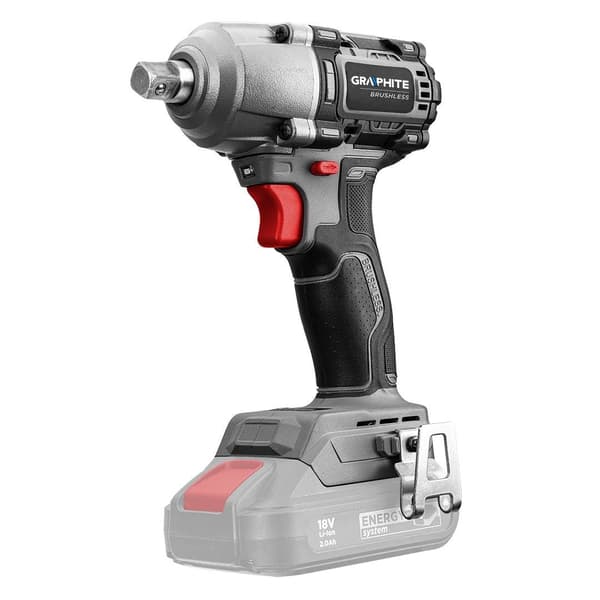 GRAPHITE Brushless Impact Wrench 450Nm Energy+