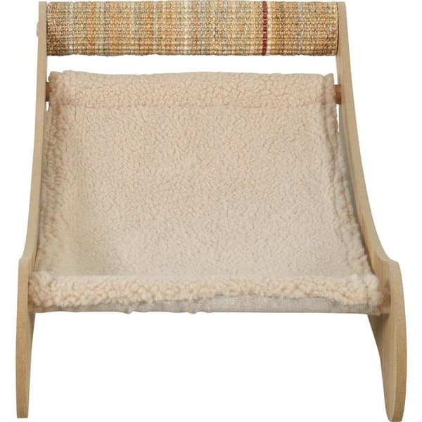 ZOLUX Cat Hammock Chaise Lounge - Sisal Scratching Post - Boreal - Beige