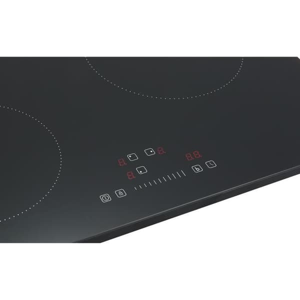 CONTINENTAL EDISON Induction Hob - 3 Burners - 6200W - 59 x 52 cm - Black