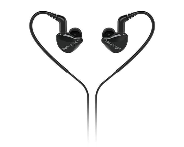 Behringer MO240-CK PRO Earbuds Wired Studio Headphones/ Black