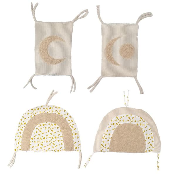 Modular Baby Cot Bumper - Moon Beige - 49 x 29 cm