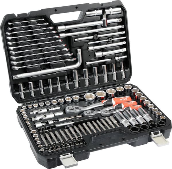 Yato Mechanics Tool Set 128 Tools YT-38872