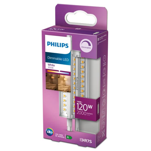 Philips LED Bulb 120W R7S 118 mm White Dimmable