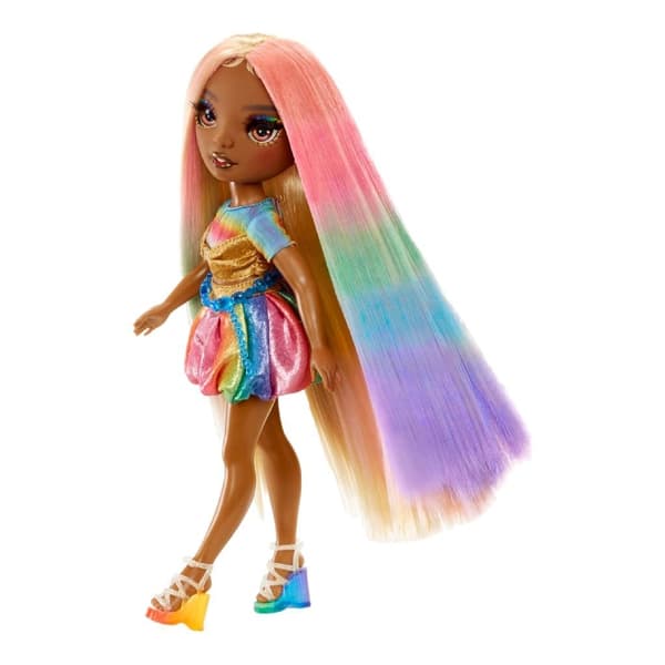 Rainbow High Hair Chalk & Style Doll Meline Luxe