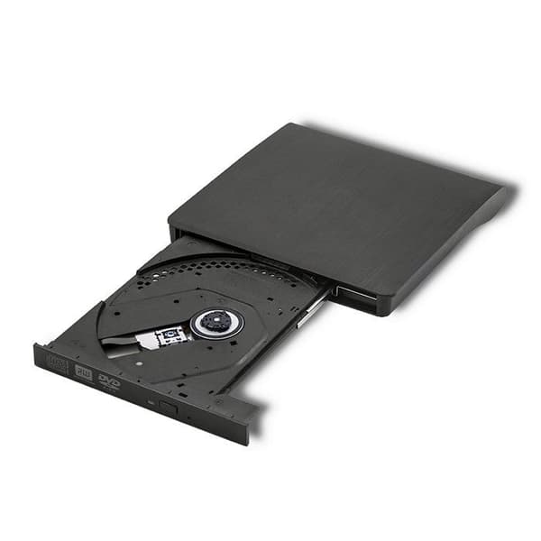 Qoltec 51857 External DVD-RW Recorder USB 3.0 Black