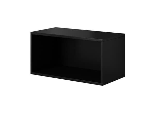 Open Storage Cabinet ROCO RO4 75x37x37 cm Black