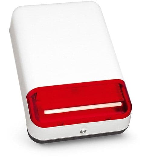 Satel SPL-2010 R Wired Siren Red White