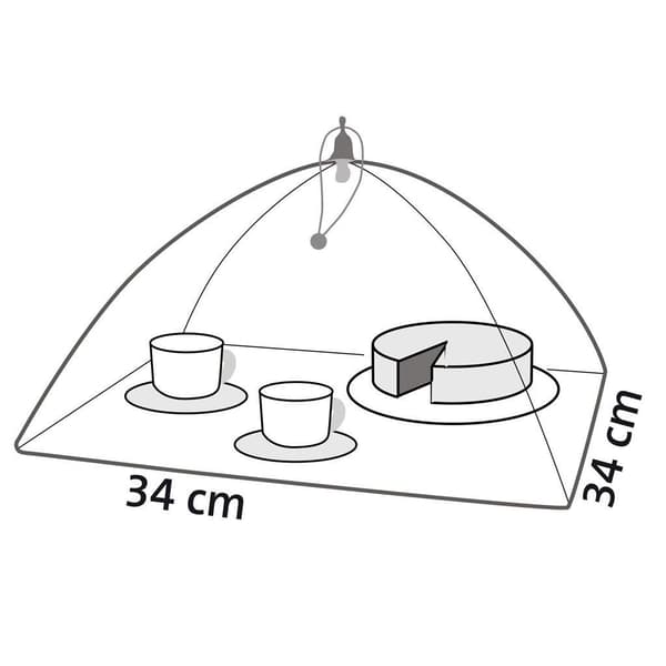 Westmark Fly Hood 34x34 cm White