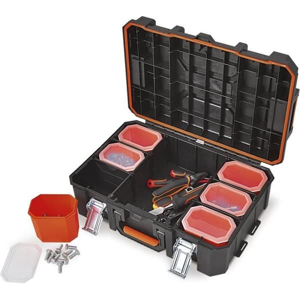 TOOD Tool Case - Waterproof - 6 Compartments - 53x37x18 cm
