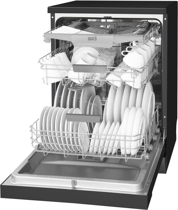 AMICA DFM66C8EOIBH Freestanding Dishwasher Black