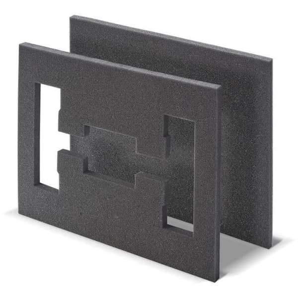 TOOD Foam Insert - 2 Pieces - For Professional Cases - Stackable - 40x30x4 cm