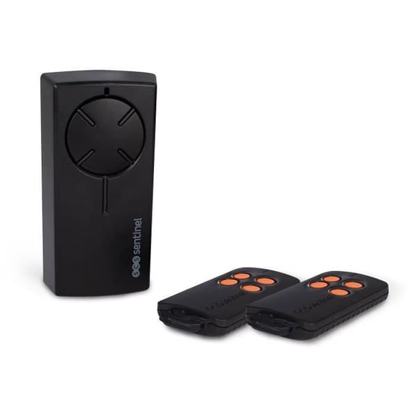 SCS SENTINEL Universal Radio Receiver Kit - 12/24V - Includes 2 Remote Controls with Orange Buttons