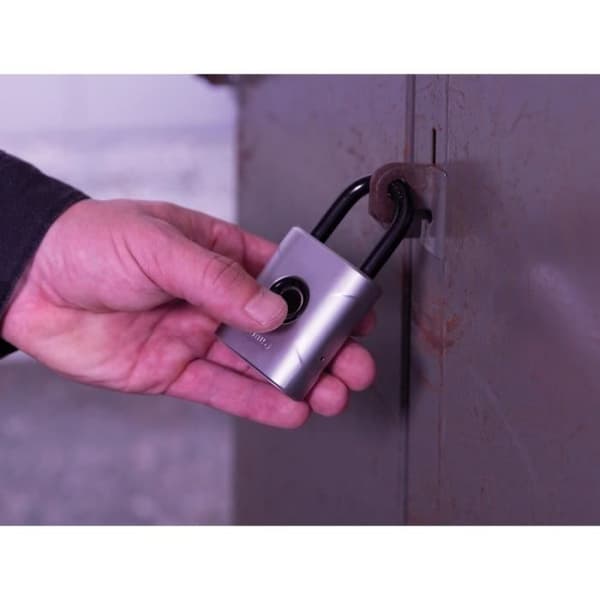 ABUS 57/50 Touch Biometric Padlock - Fingerprint Opening - Weatherproof
