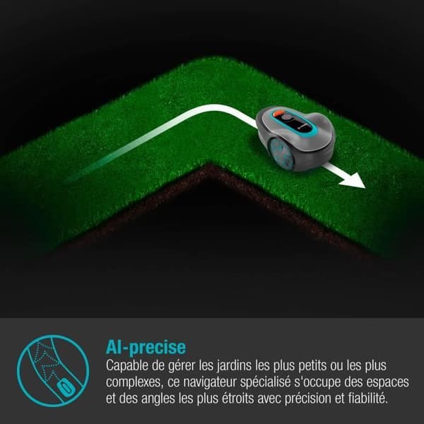 Bluetooth Controlled Robot Mower Gardena Sileno Minimo 500 (15202-26) - 500m²