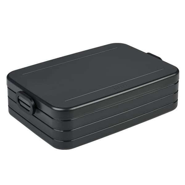 Mepal Take A Break Lunchbox Large - Airtight, Dishwasher Safe, Black