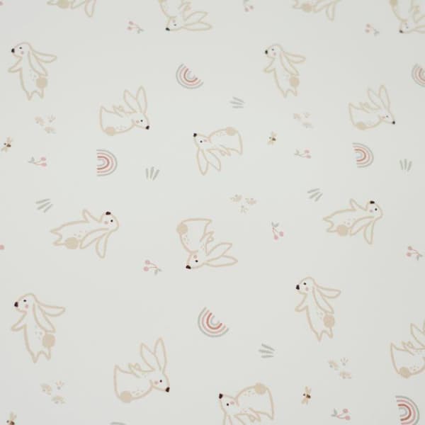 TINEO Changing Mat - PROFILE - PVC - Rabbits - 50x70 cm