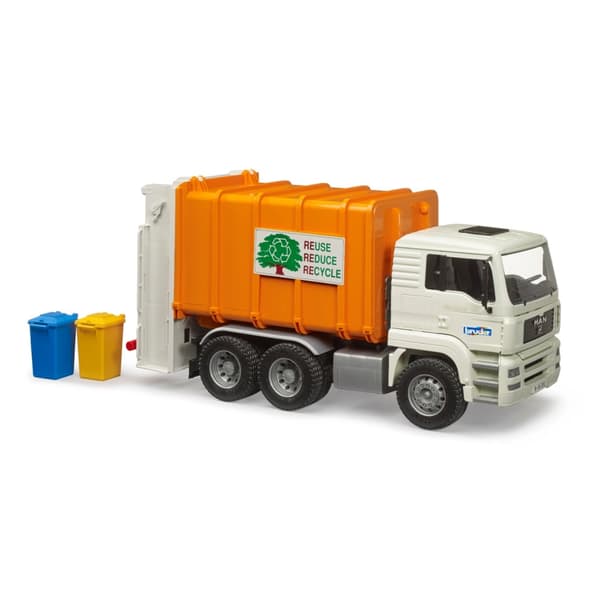 Bruder MAN TGA Garbage Truck + 2 Containers