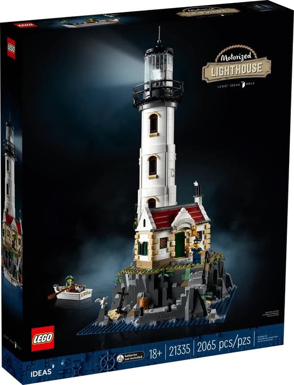 LEGO Ideas Motorized Lighthouse Set (21335)
