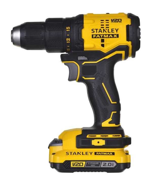 STANLEY FatMax V20 Drill/Driver SFMCD710D2K-QW with LED Lighting