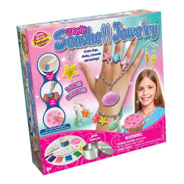 Small World Creative Shell Jewelry Making Kit
