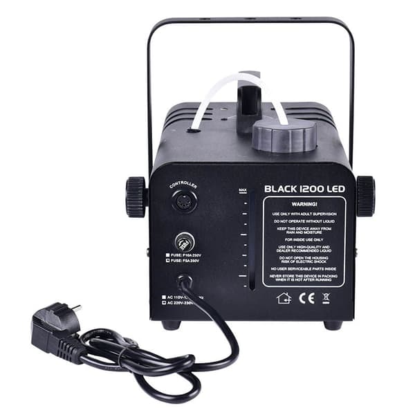LIGHT4ME BLACK 1200 LED - Fog Smoke Machine