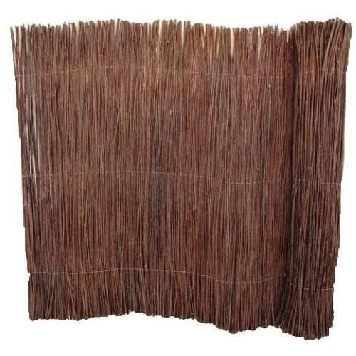 NATURE Reed Screen - Fine Willow Bundles - 1 x 3 m - Opaque 4/5