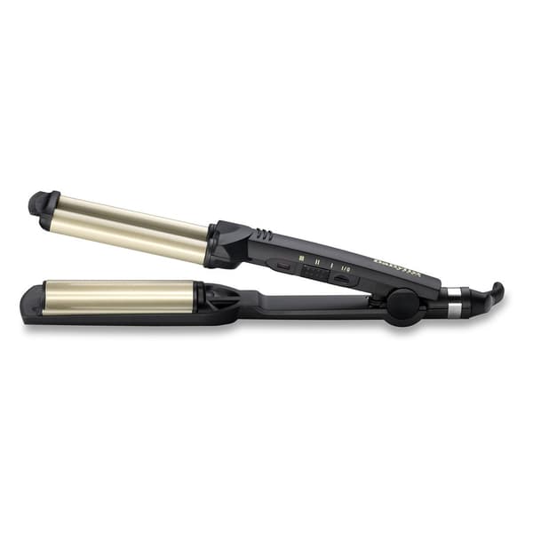 BaByliss EasyWaves Texturizing Iron Warm Black Silver 70.9 1.8m C260E